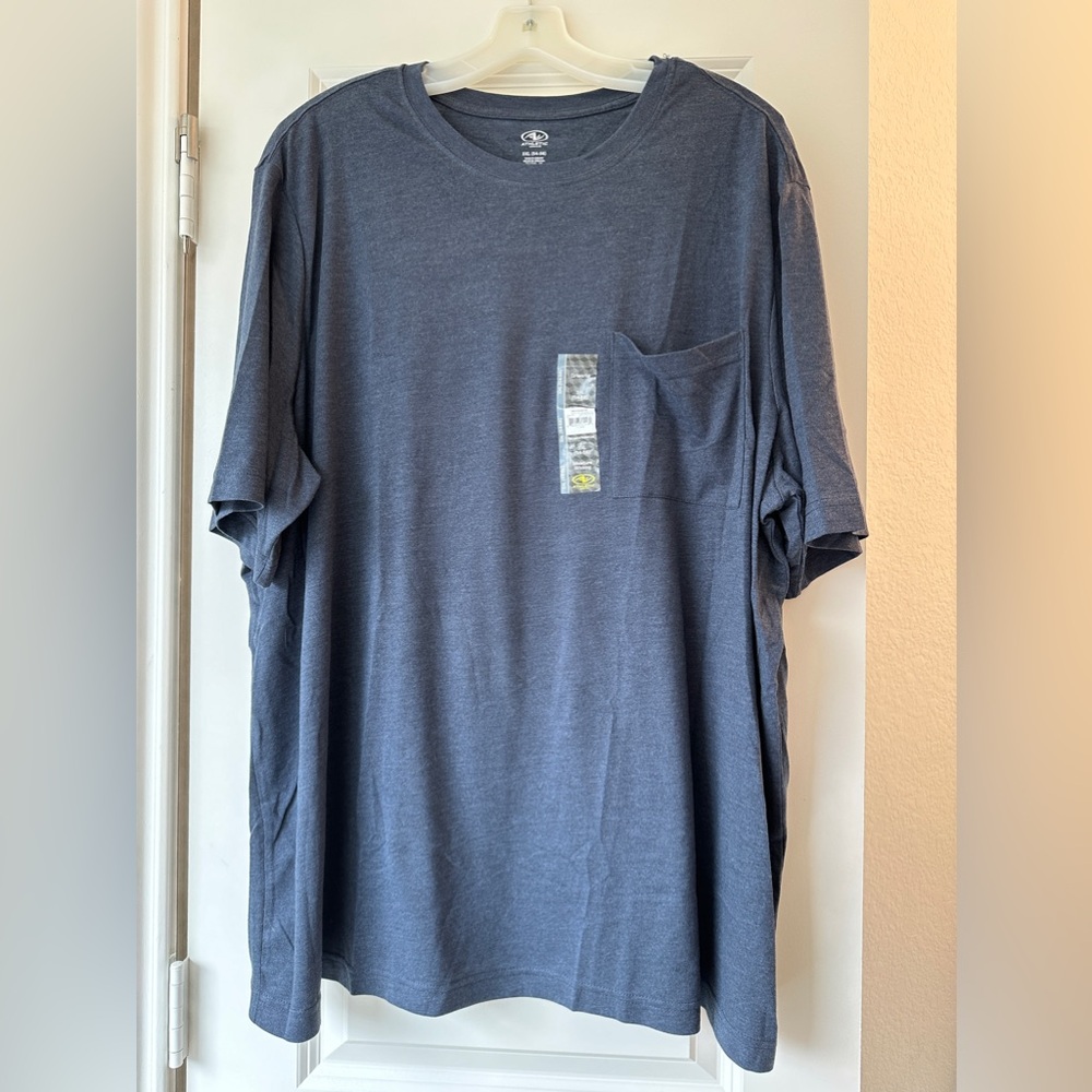 3XL Athletic Works Men's Dark Blue Short Sleeve Tee